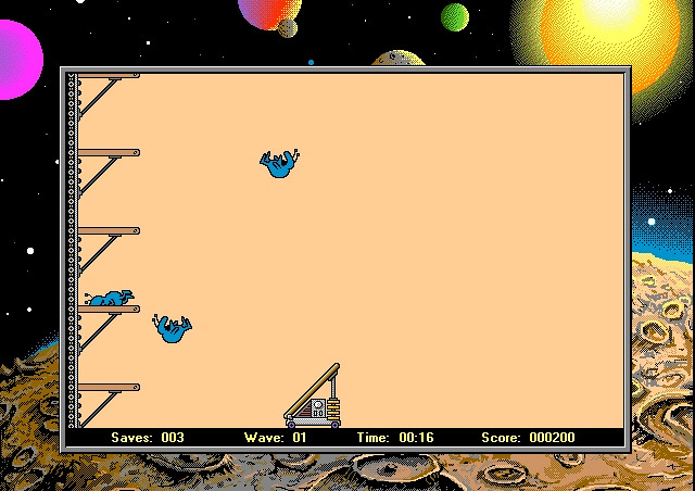 Скриншот из игры Alien Arcade