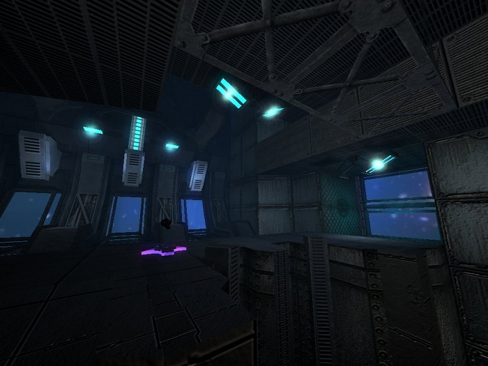 Скриншот из игры Alien Arena 2008