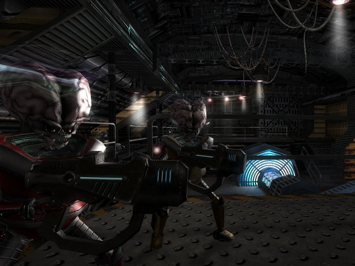 Скриншот из игры Alien Arena 2010