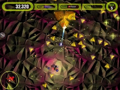 Скриншот из игры Alien Flux