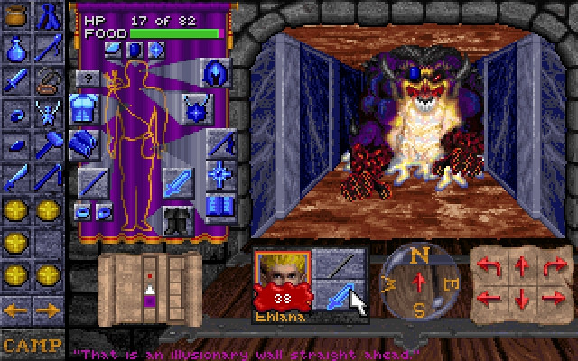 Скриншот из игры Dungeon Hack