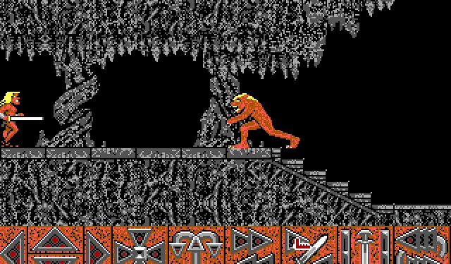 Скриншот из игры Barbarian