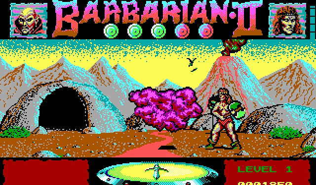 Скриншот из игры Barbarian 2: Dungeons of Drax