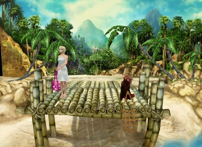Скриншот из игры Barbie as The Island Princess