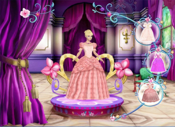 Скриншот из игры Barbie as The Island Princess