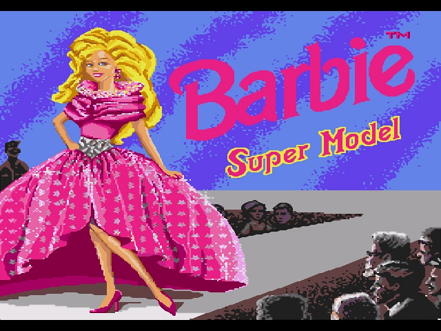 Скриншот из игры Barbie Super Model