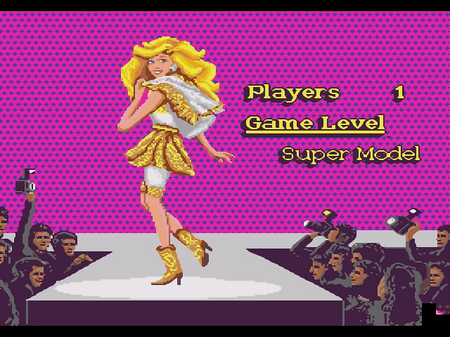 Скриншот из игры Barbie Super Model