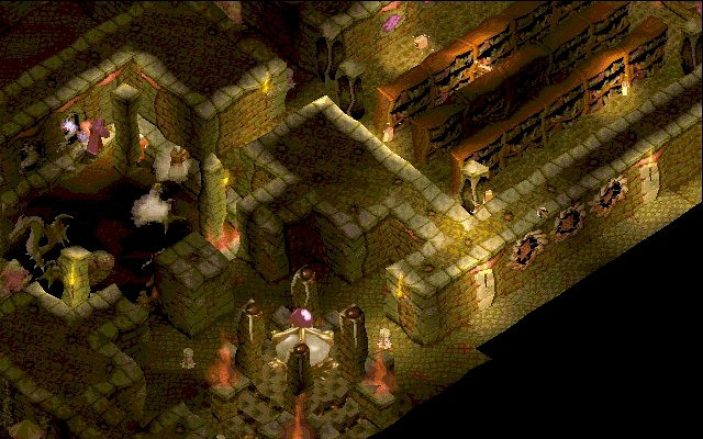 Скриншот из игры Dungeon Keeper
