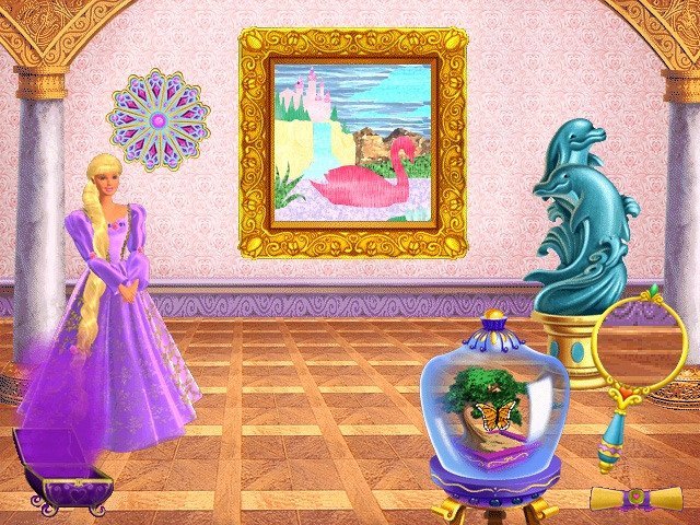 Обложка для игры Barbie as Rapunzel: A Creative Adventure