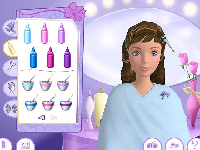 Скриншот из игры Barbie Beauty Boutique