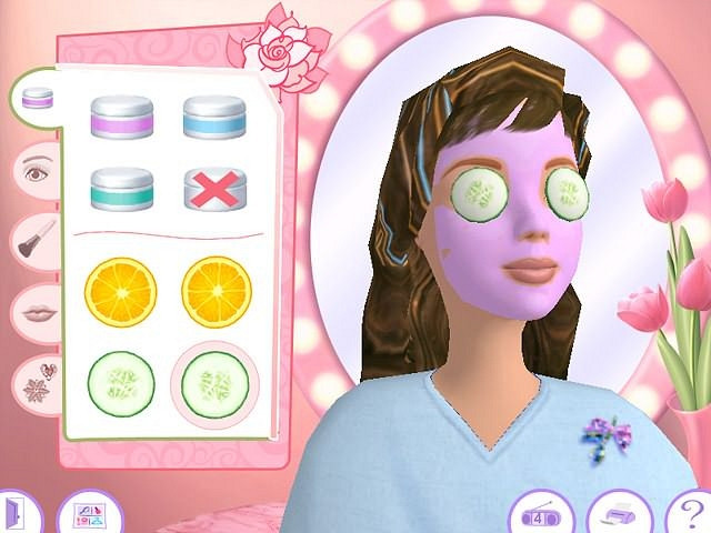 Скриншот из игры Barbie Beauty Boutique