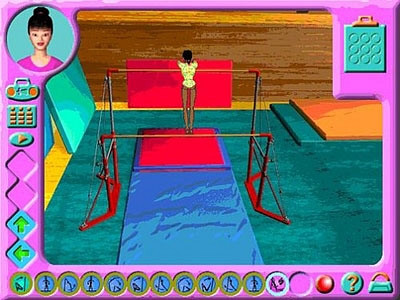 Скриншот из игры Barbie: Team Gymnastics