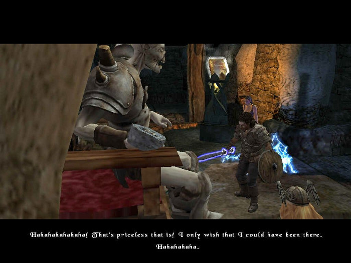 Скриншот из игры Bard's Tale, The (2005)