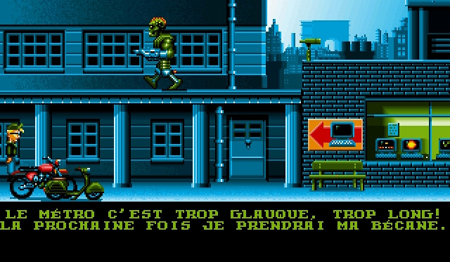 Скриншот из игры Bargon Attack