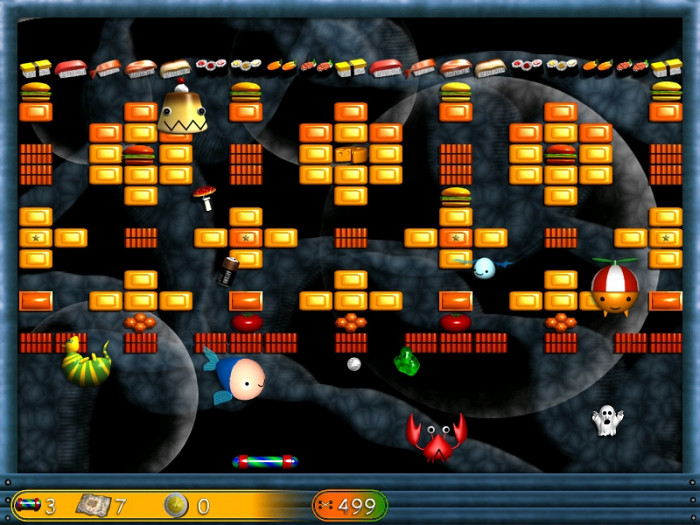 Скриншот из игры Barkanoid 3 Gold