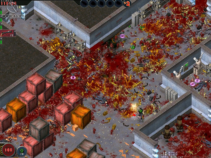 Скриншот из игры Alien Shooter