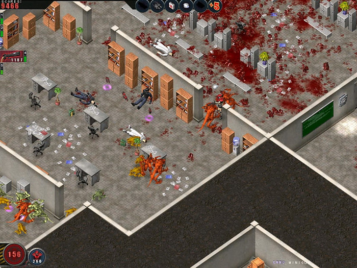 Скриншот из игры Alien Shooter: The Experiment