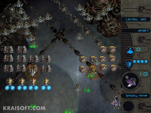 Скриншот из игры Alien Sky