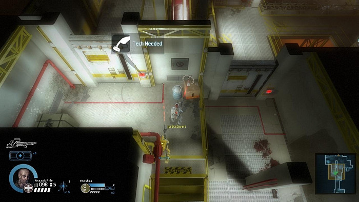 Скриншот из игры Alien Swarm