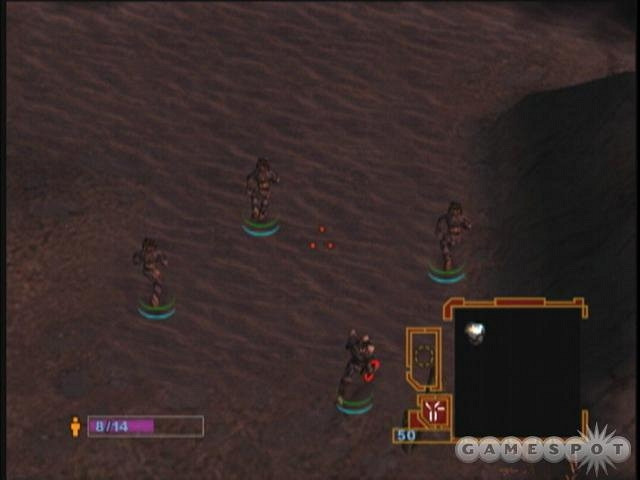 Скриншот из игры Aliens versus Predator: Extinction