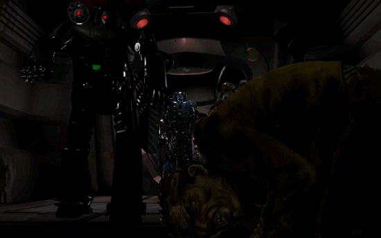 Скриншот из игры Aliens: A Comic Book Adventure