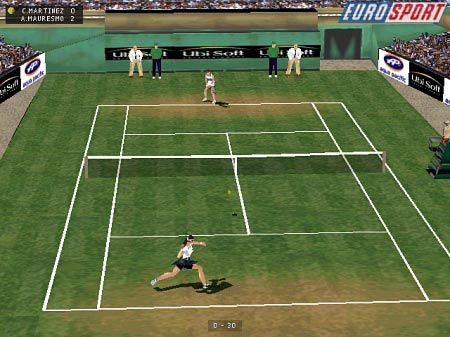 Скриншот из игры All Star Tennis 2000