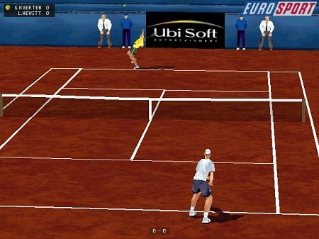 Скриншот из игры All Star Tennis 2000