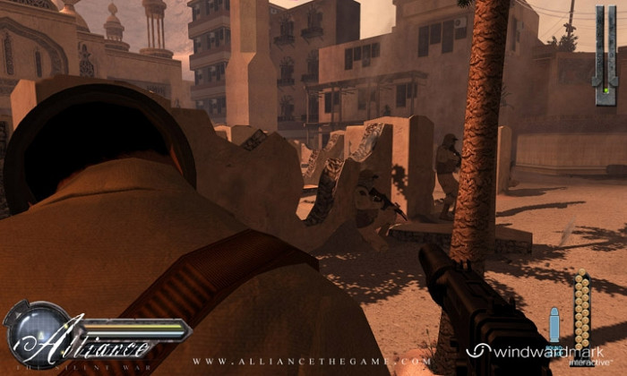 Скриншот из игры Alliance: The Silent War