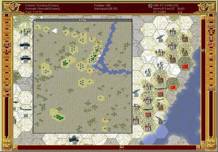 Скриншот из игры Allied General