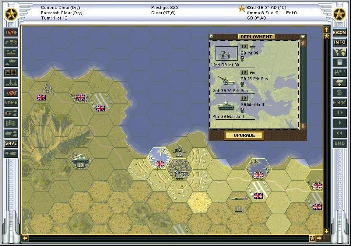 Скриншот из игры Allied General