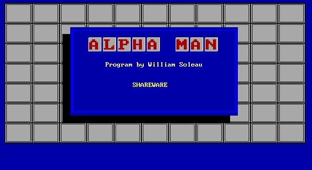 Обложка для игры Alpha Man