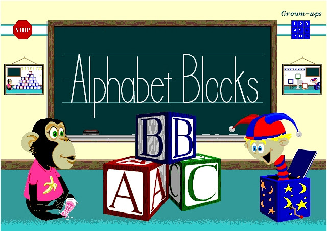 Скриншот из игры Alphabet Blocks
