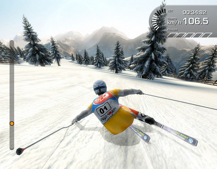 Скриншот из игры Alpine Ski Racing 2007
