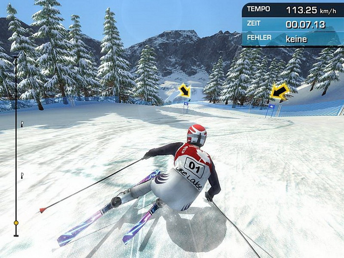Скриншот из игры Alpine Skiing 2006
