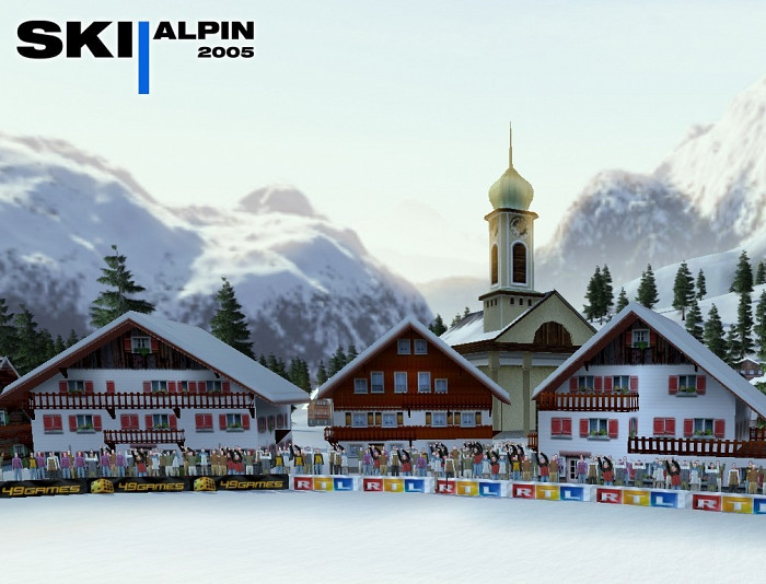 Скриншот из игры Alpine Skiing 2005