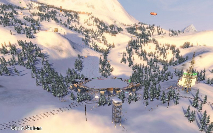 Скриншот из игры Alpine Skiing 2005