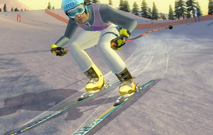 Скриншот из игры Alpine Skiing 2005