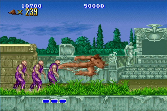 Скриншот из игры Altered Beast