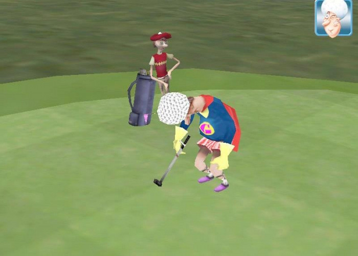 Скриншот из игры Amateur League Golf