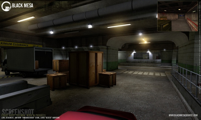 Скриншот из игры Black Mesa