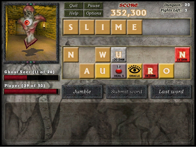 Скриншот из игры Dungeon Scroll