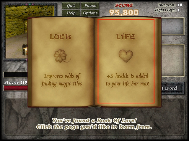 Скриншот из игры Dungeon Scroll