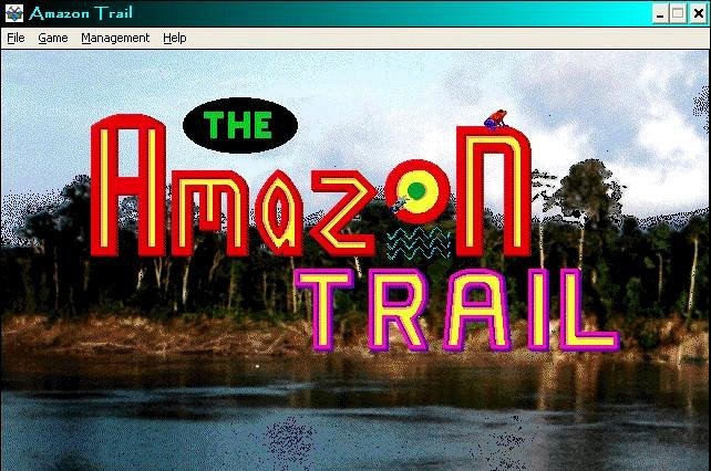 Скриншот из игры Amazon Trail, The