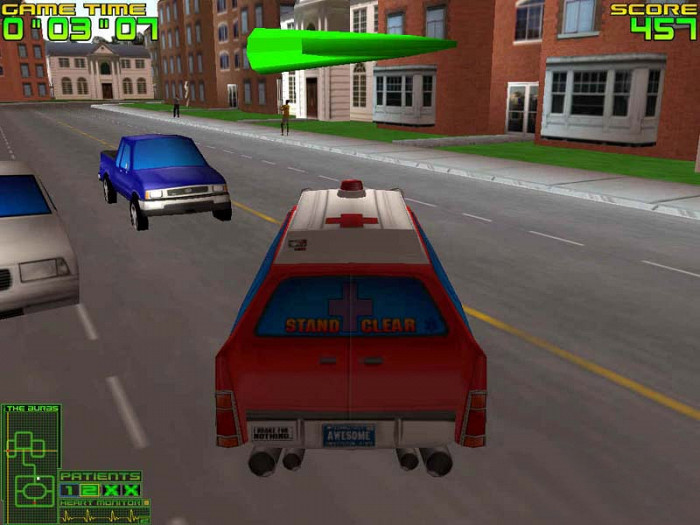 Обложка для игры Ambulance Driver