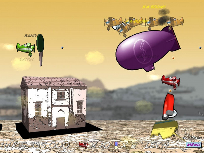Скриншот из игры Barnstorming