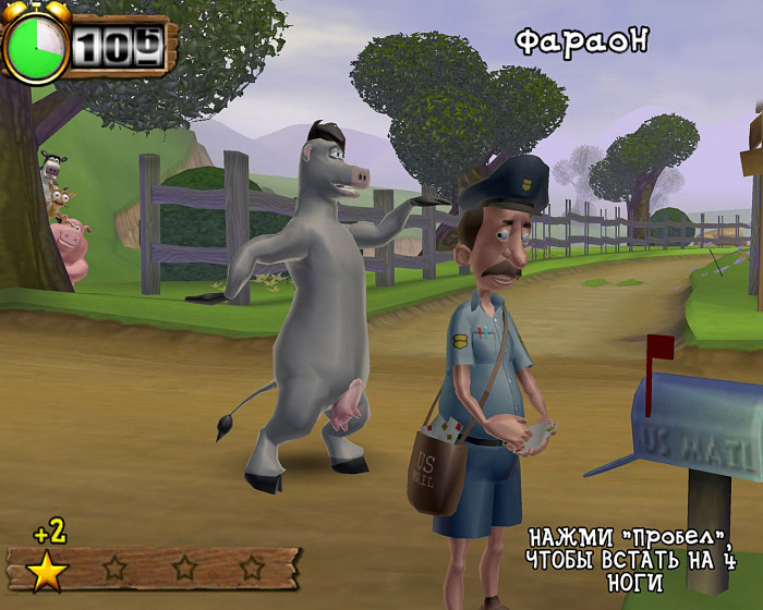 Скриншот из игры Barnyard