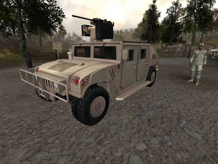 Скриншот из игры America's Army: Special Forces