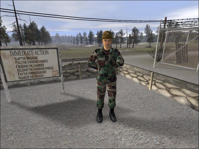 Скриншот из игры America's Army: Special Forces