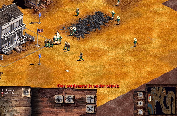 Скриншот из игры America: No Peace Beyond the Line