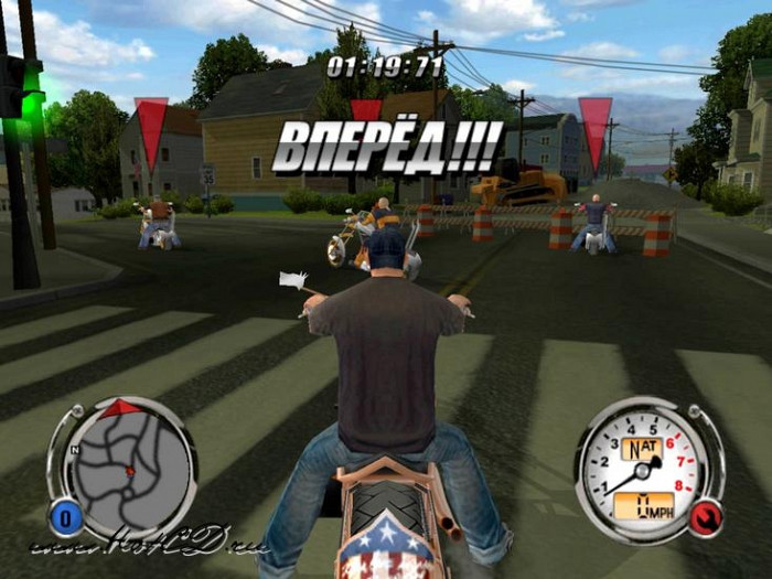 Скриншот из игры American Chopper 2: Full Throttle
